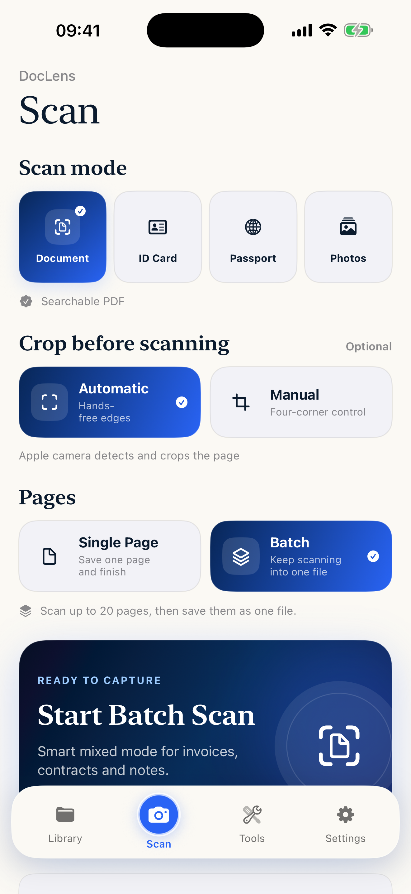 Smart Scan and OCR